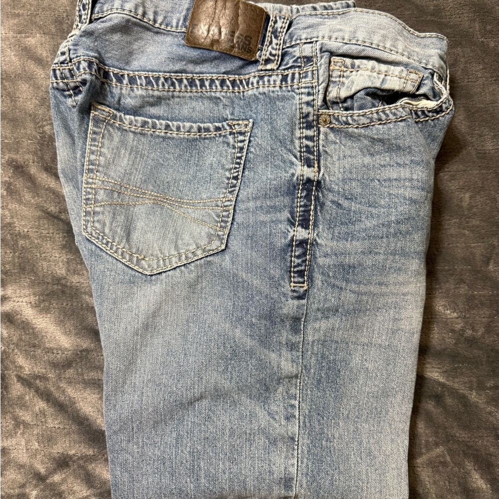 Express Men's Denim Jeans in Light Blue